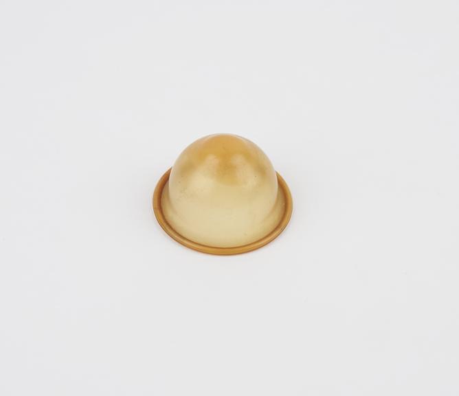 Celluloid cervical cap, German, 192-1960