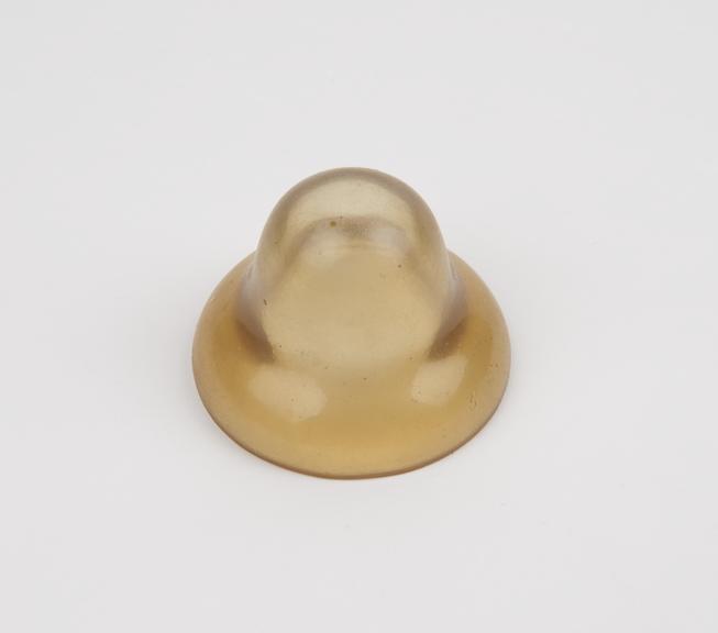 Cervical contraceptive cap, no maker marked, 1960s