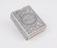 Silver packet in plastic container of Hatu Oriental' condoms