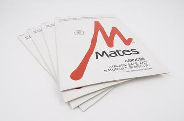 Counter displays for Mates Condoms