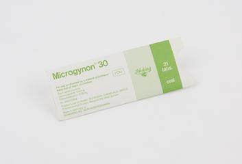 Box for Microgynon 30 Oral Contraceptive Pills