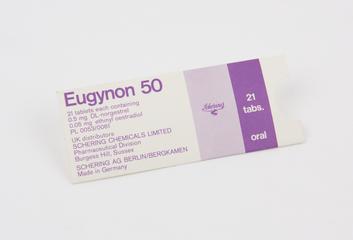 Box for Eugynon 50 Oral Contraceptive Pills
