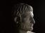 Plaster replica of a Roman bust shows Marcus Modius Asiaticus