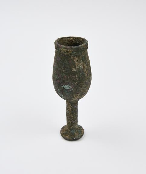 Cupping vessel, bronze, excavated near Damascus, 1501-1930