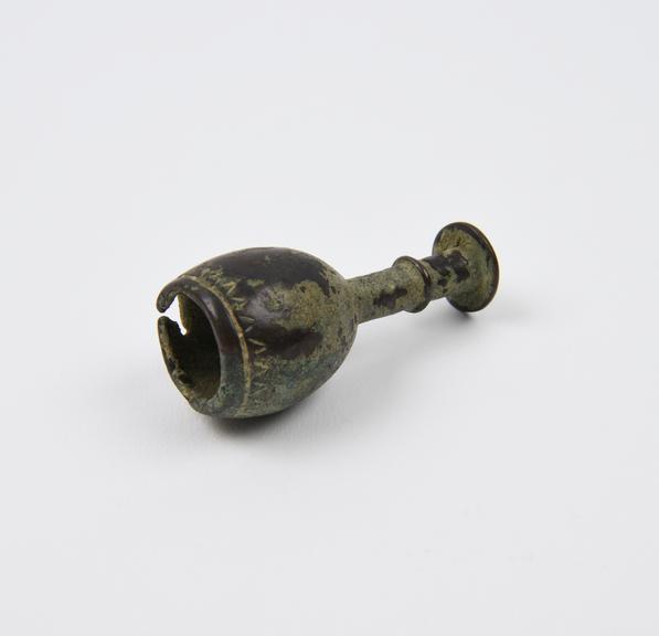 Cupping vessel, small, bronze, excavated near Damascus