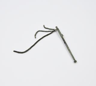 Roman bronze steelyard beam and chains