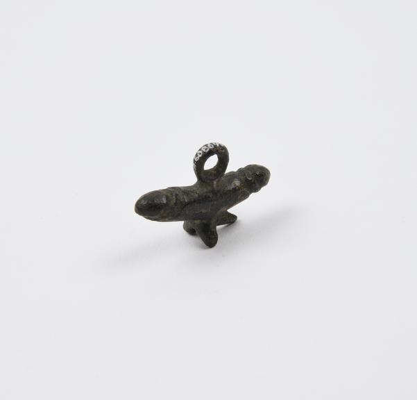 Phallic amulet bronze, Roman(?), 100BC-500