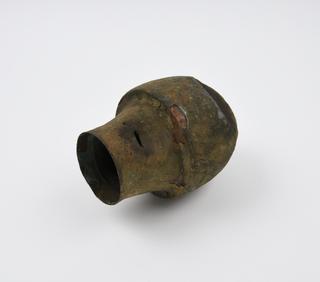 Bronze copy of a Graeco-Roman cupping vessel excavated at Kolophon