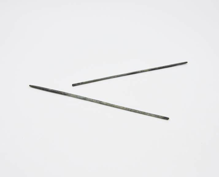 Pair of bronze chopsticks from early Korean tomb