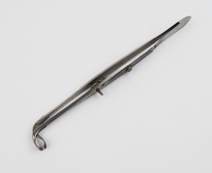 Vaginal fistula forceps, Durham's, by Mayer and Meltzer, London