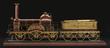 Model steam locomotive, 1/8 scale