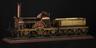 Model steam locomotive, 1/8 scale