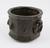 Octagonal bronze mortar, flat rim