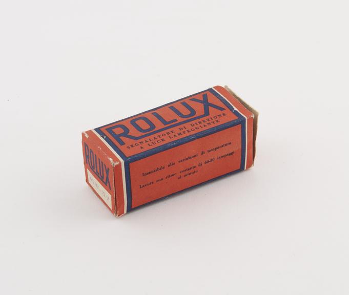 Box for a Rolux 40W - 12V Flasher Unit