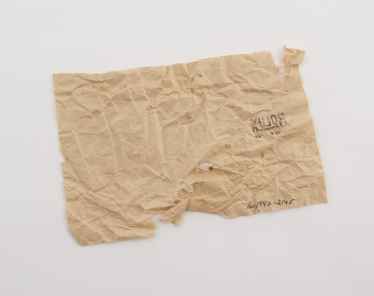 Paper marked "Rolux"