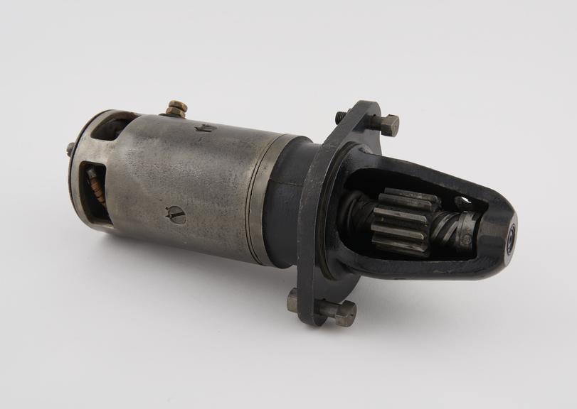 Lucas motor car starter motor, type M35A, c.1955.