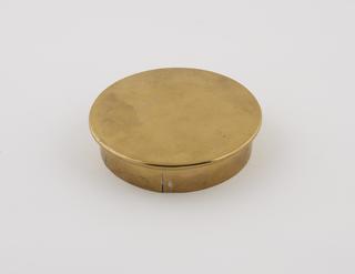 Brass cover for binnacle, patt.196