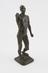 Bronze anatomical figure of male, right arm missing