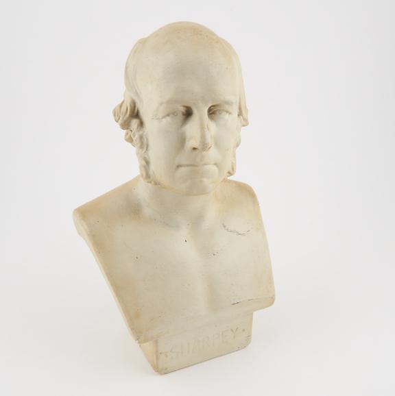 Plaster bust of William Sharpey