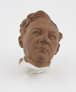 Plaster copy of a medallioned bust of J.G. Cloquet