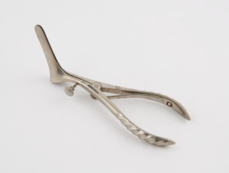 Nasal speculum, Killian, steel, nickel-plated