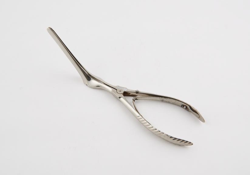 Speculum, nasal, Killian, stailess steel, 1920 to 1930