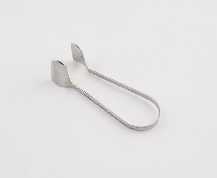 Nasal speculum, Thudichum, steel, chrome-plated