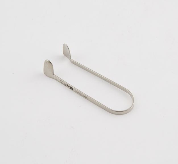 Thudichum's nasal speculum, silver plated, size 1, made by J