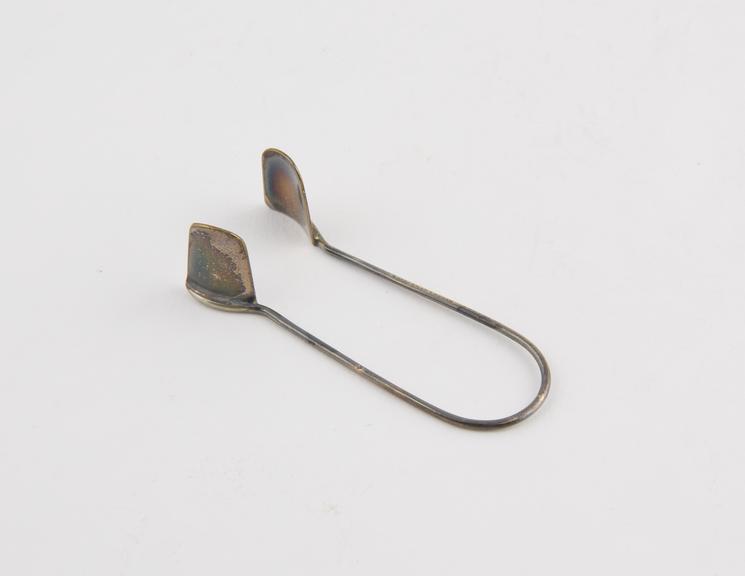 Thudichum's nasal speculum, plated metal, 1880-1910