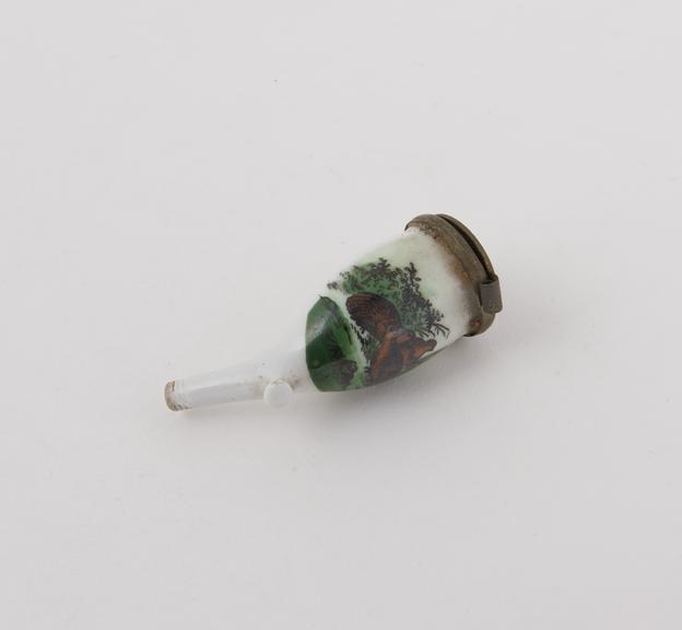 Small porcelain tobacco pipe, bowl only