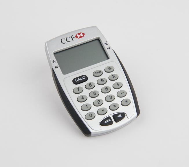 electronic calculator for euro conversions to French Francs