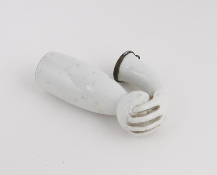 White porcelain tobacco pipe, bowl only