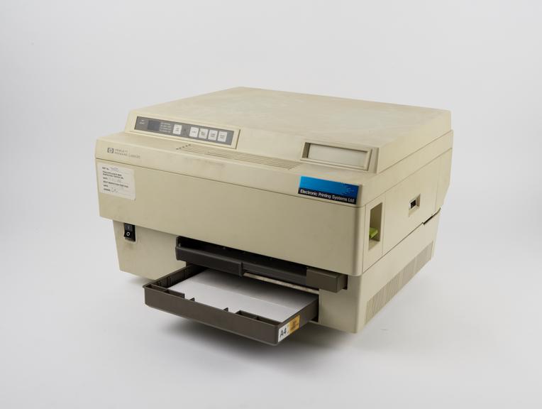 Hewlett-Packard laserjet printer.     HP