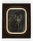 Framed ambrotype group of Jabez Hogg and three children