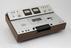 Stereo cassette tape recorder with double capstan, GXC-310D