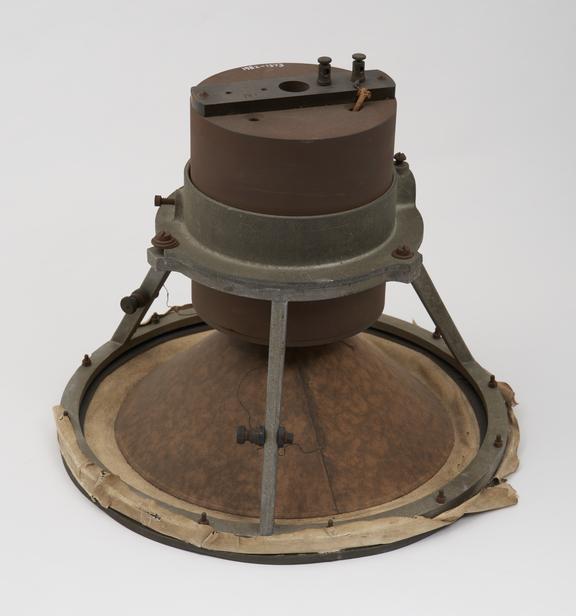 12 inch moving-coil loudspeaker with high resistance coil made