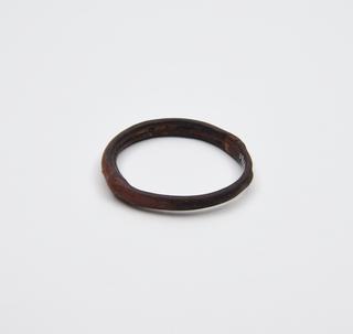 Bracelet, possibly glass, possibly Roman