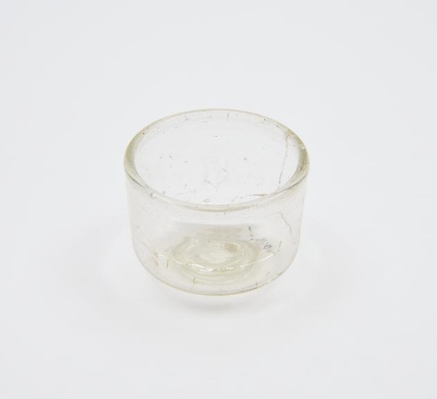 Glass cup, Roman, 151-300 AD