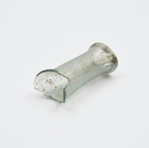 Glass neck only, Roman, 251-450 AD