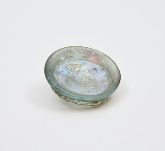 Glass base only, Roman, 251 to 450 AD