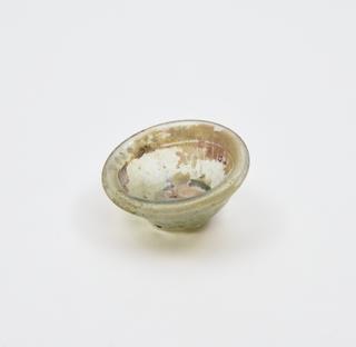 Glass base from an unidentified vessel