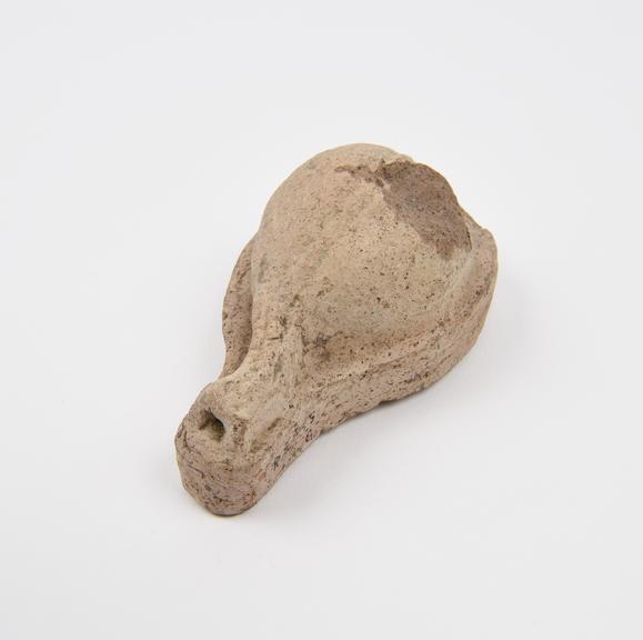 Votive bladder, terracotta, probably Roman, 200BC-200AD