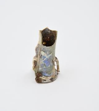 Part of a double unguent bottle