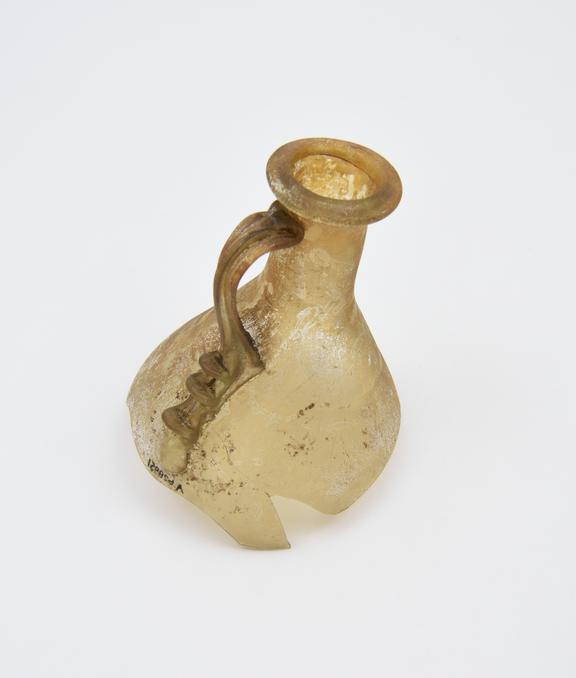 Glass jug, Roman, 151 to 300 AD