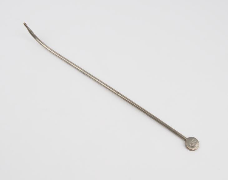 Uterine dilator, steel, nickel plated