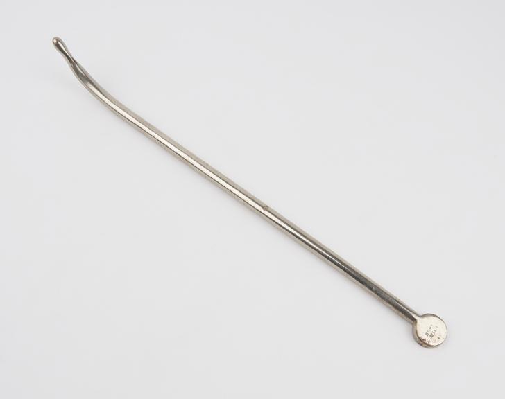 Uterine dilator, steel, nickel plated