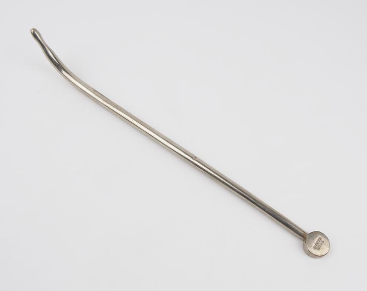 Uterine dilator, steel, nickel plated