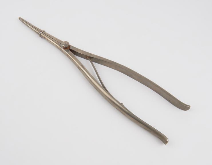Uterine dilator, Worrall's, steel, nickel plated