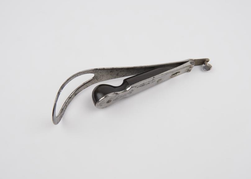 Vectis, Lowndes, folding type, steel and ebony