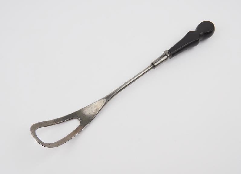 Vectis, steel and ebony, detachable blade, British, 19th century